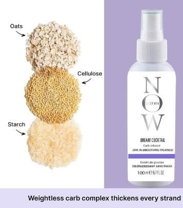 NOW Dream Carb Infused Leave Volumizer Hair (Pack of 2)